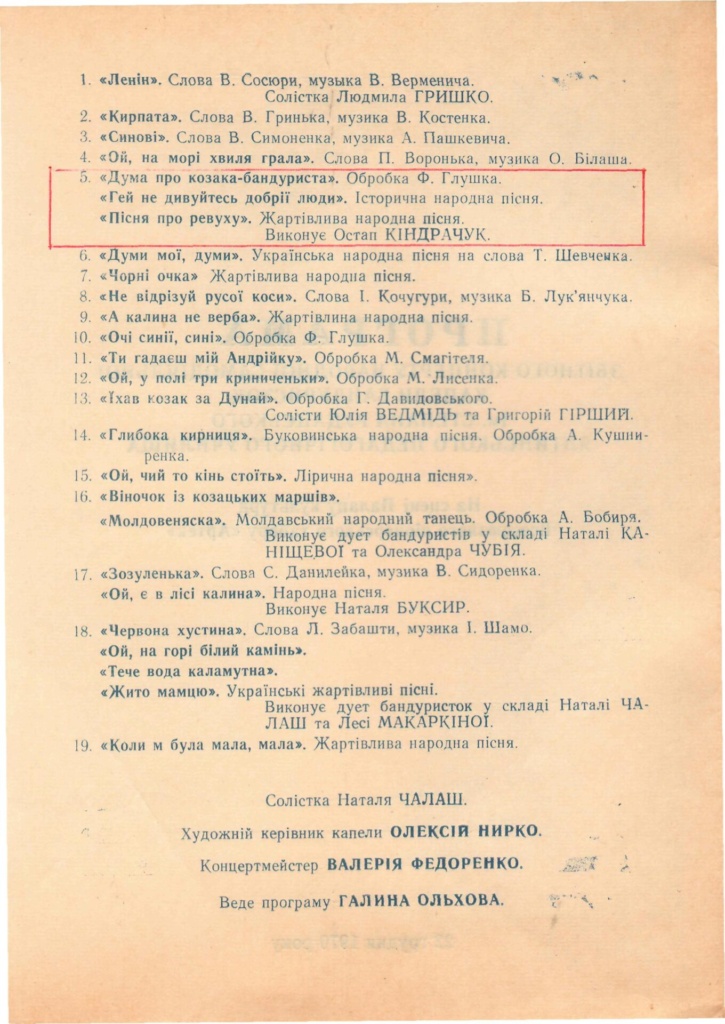 Мій кобзарський ПАН-ОТЕЦЬ Олексій Нирко.