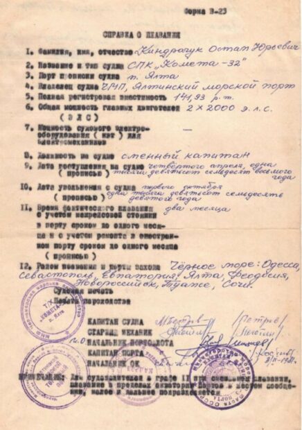 Розширення морських горизонтів.