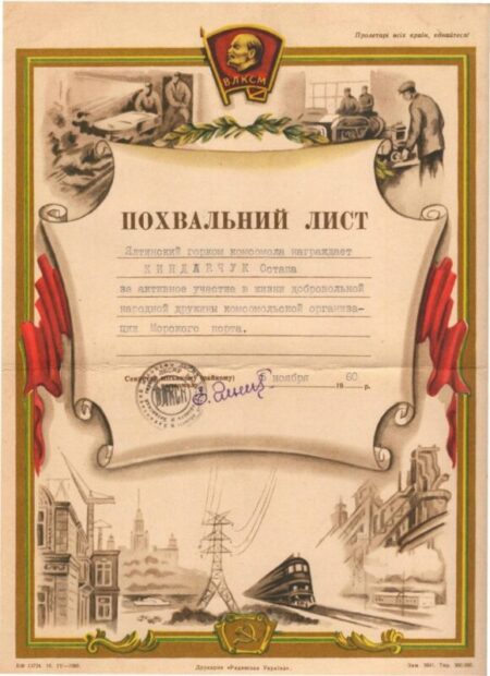 Грамоти, відзнаки, заохочення.