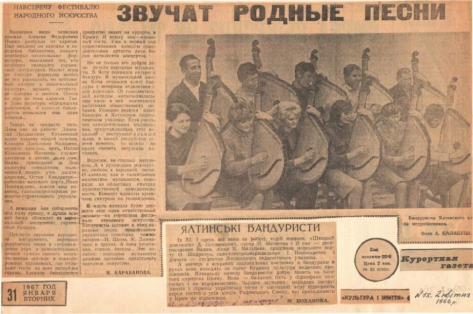 Публікації в газетах.