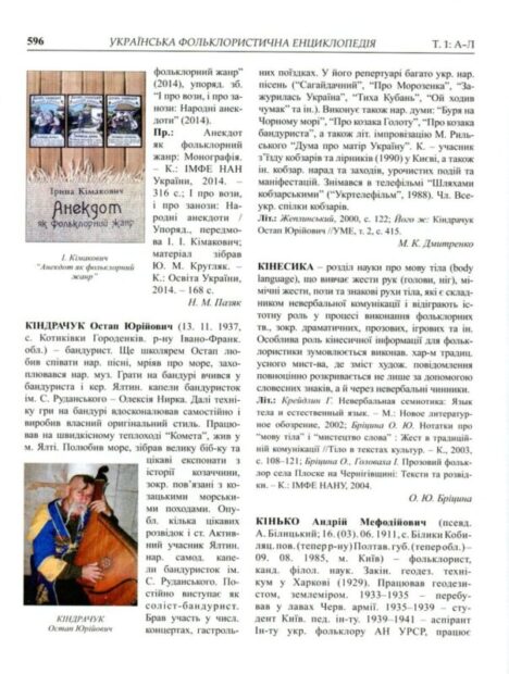Про мене -- в енциклопедичних виданнях.