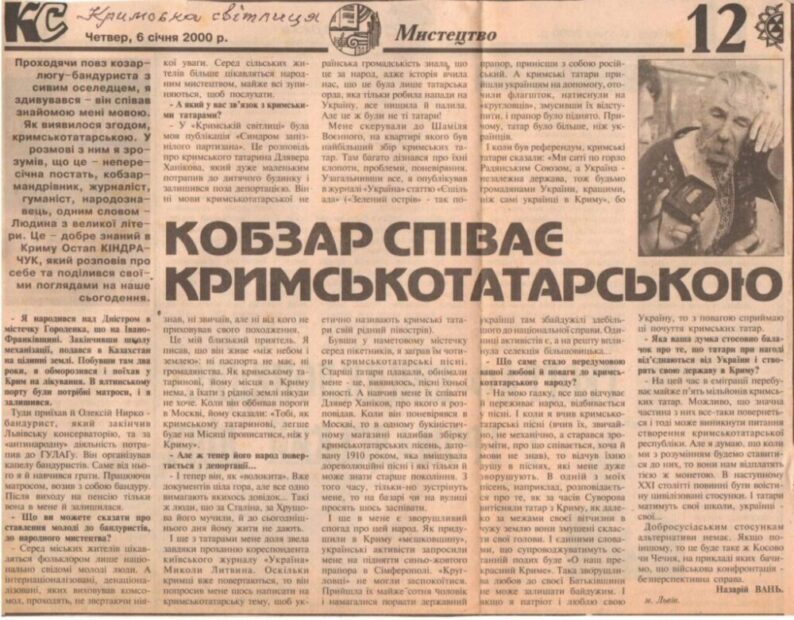 Публікації в газетах.